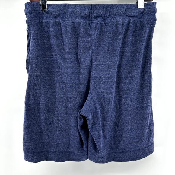 Alo Yoga Revival Yoga Shorts 9" Athletic Drawstring Pockets Workout Navy Blue L - Picture 4 of 4